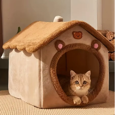 Maison Confortable Lavable Pour Chats Salon du Chat